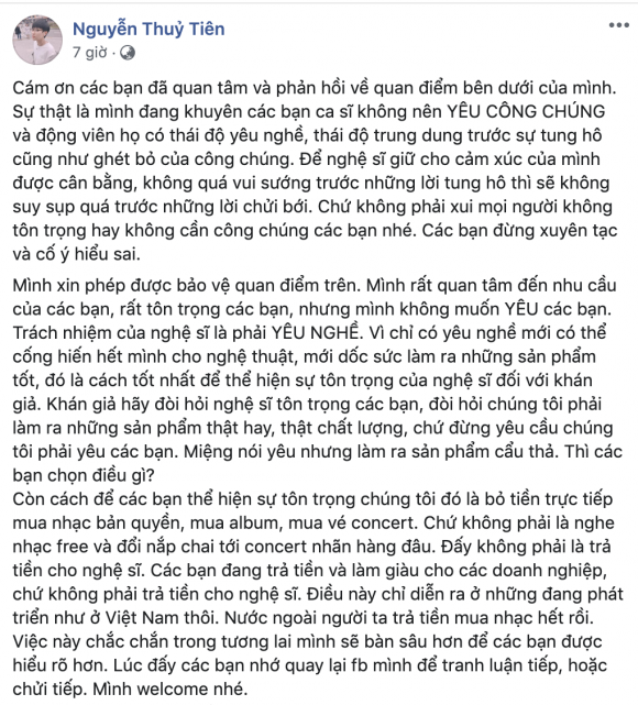 nhạc sĩ Tiên Cookie, sao Việt